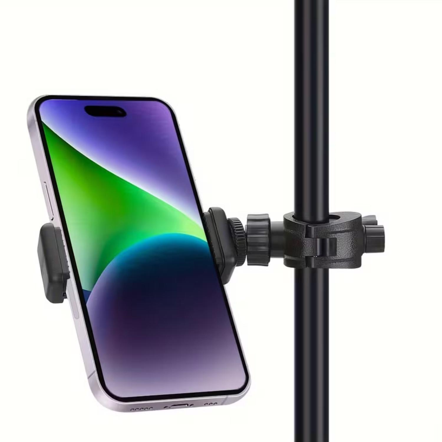 ffalstaff Supporto per Smartphone con Morsetto Girevole a 360°