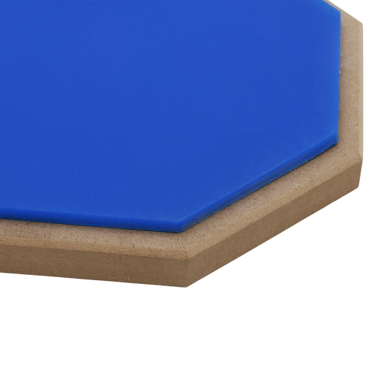 ffalstaff Pad Allenatore Ottagonale da 8" (Blu)