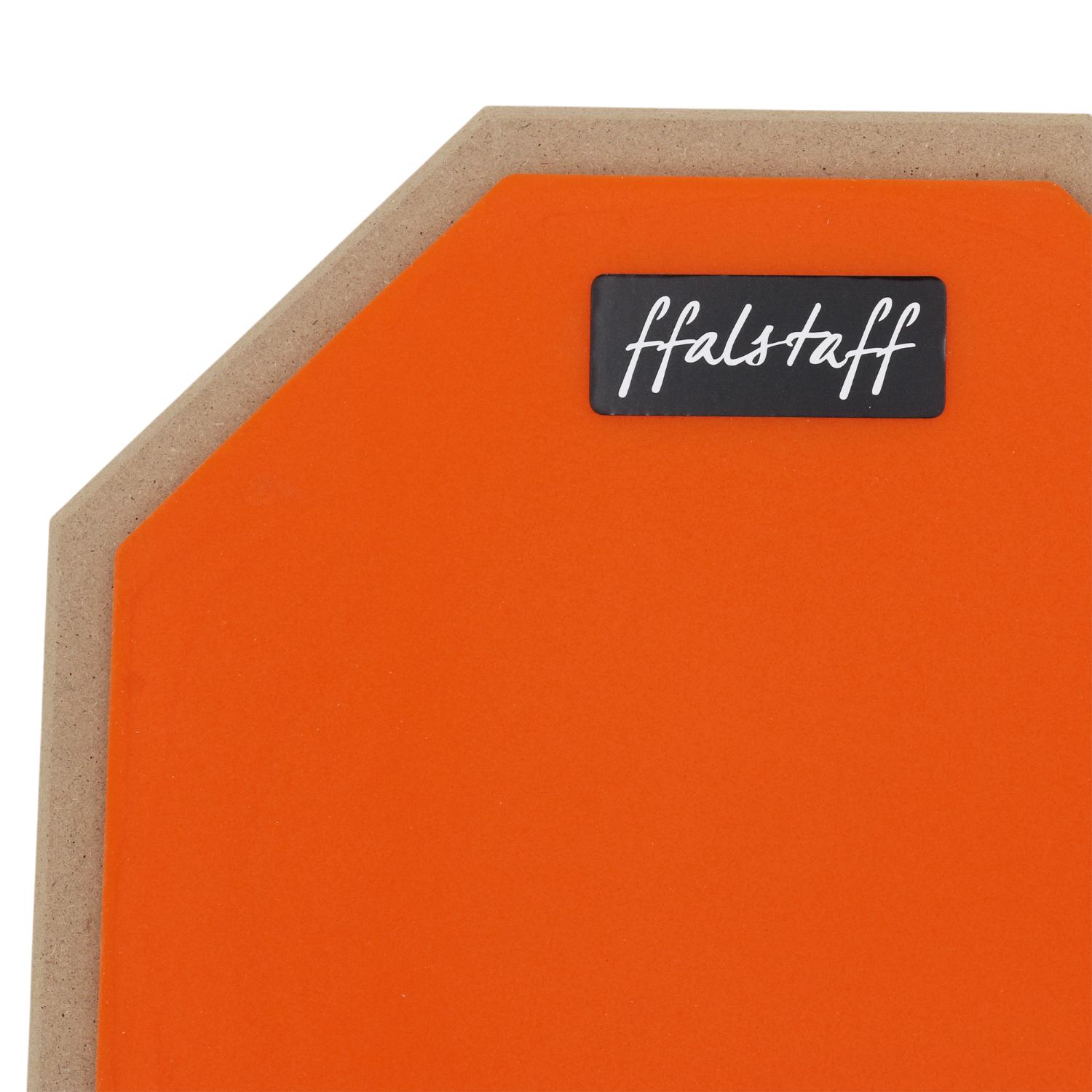 ffalstaff Pad Allenatore Ottagonale da 8" (Arancione)