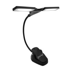 ffalstaff Luce a pinza da leggio con braccio regolabile 28 LED e 3 Livelli di Luminosità