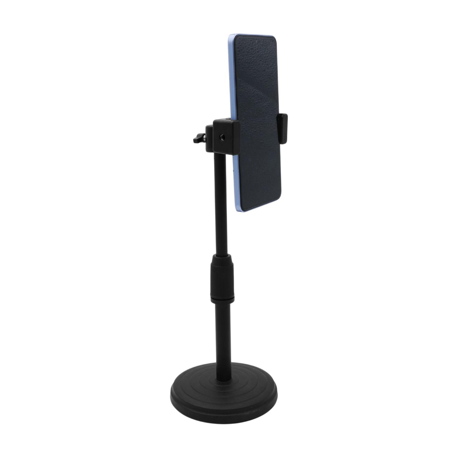 ffalstaff Supporto per Smartphone con Base Regolabile in altezza con Morsetto Girevole a 360°