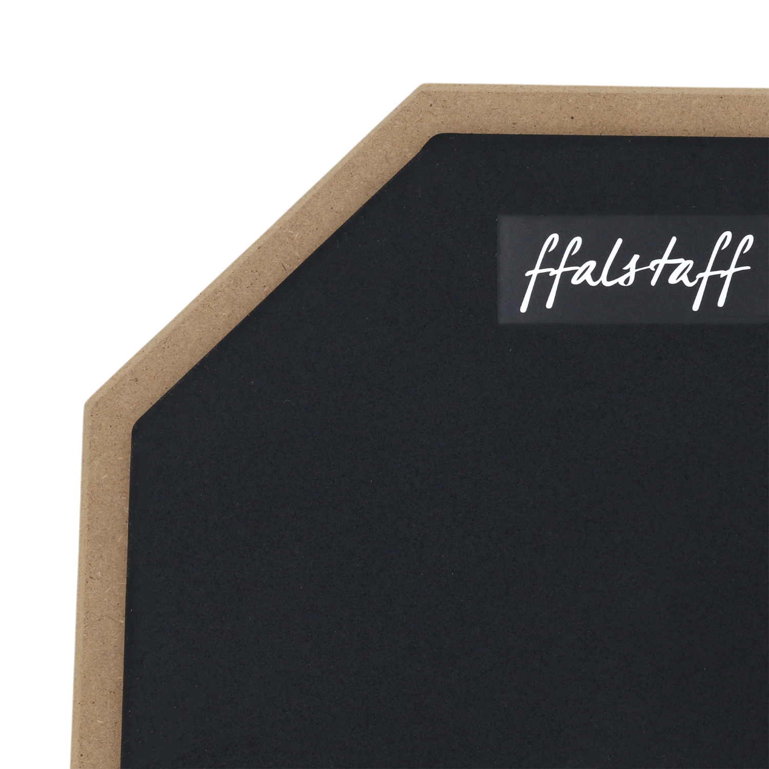 ffalstaff Pad Allenatore Ottagonale da 8" (Nero)