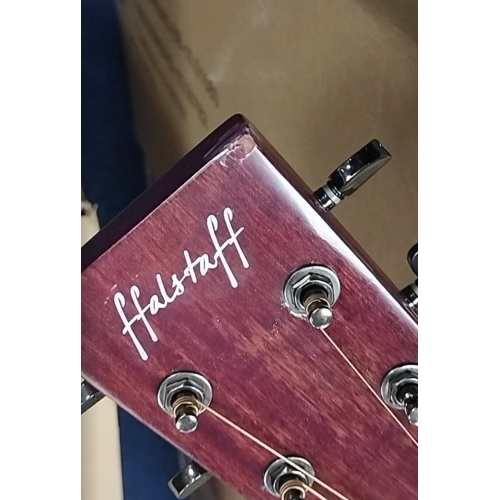 ffalstaff CD60CE Chitarra Acustica Elettrificata Cutway con Top in Abete (Lesione su Paletta e Manico)