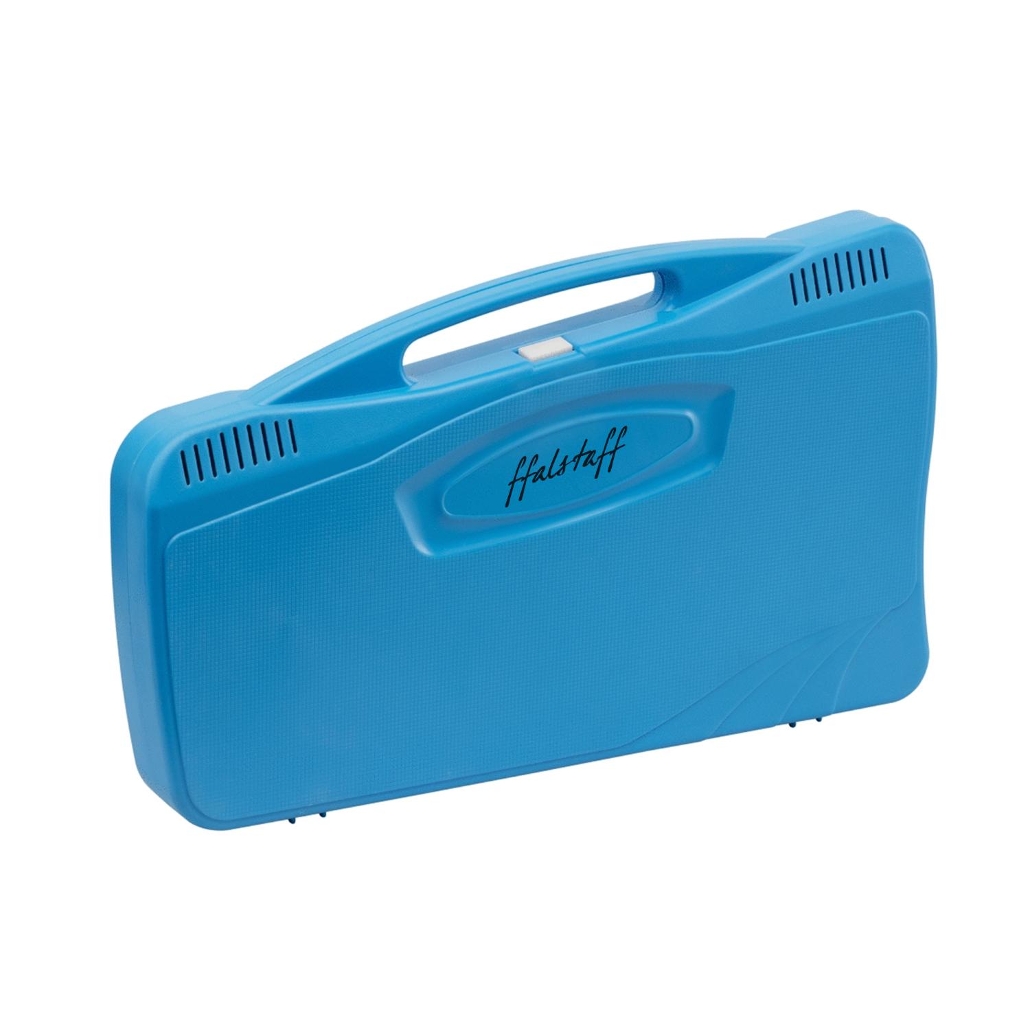 ffalstaff Metallofono Cromatico 25 Note con Piastre in Acciaio (Custodia Azzurra)