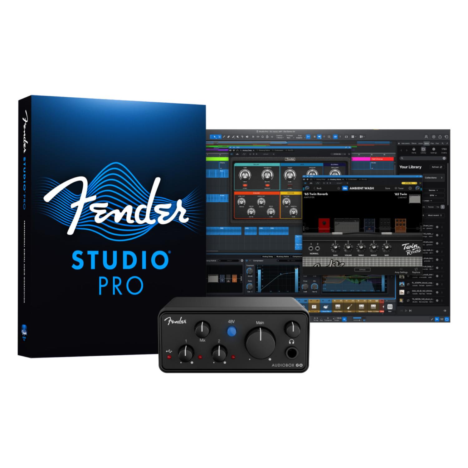 FENDER Interfaccia Audio AudioBox Go