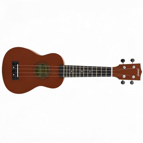 ffalstaff Ukulele Soprano 21" Superior Satinato con borsa, metodo rapido e kit 5 plettri (Natural Scuro)