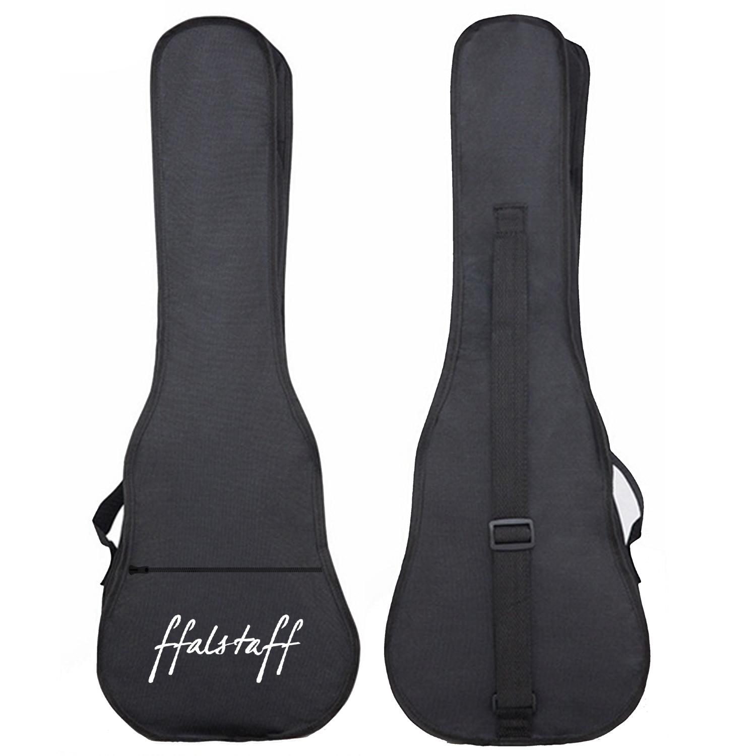 ffalstaff Ukulele Soprano 21" Superior Satinato con borsa, metodo rapido e kit 5 plettri (Verde)