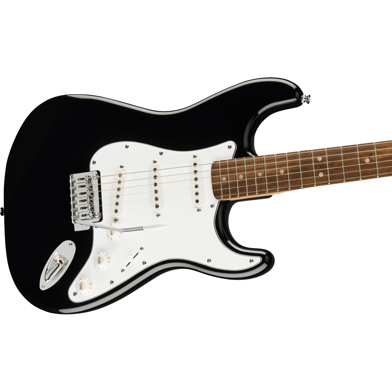 FENDER Squier Affinity Stratocaster -  Mustang Micro Pack (Chitarra + Ampli per cuffie + Cuffie + Borsa + Abbonamento per 3 mesi a Fender Play)