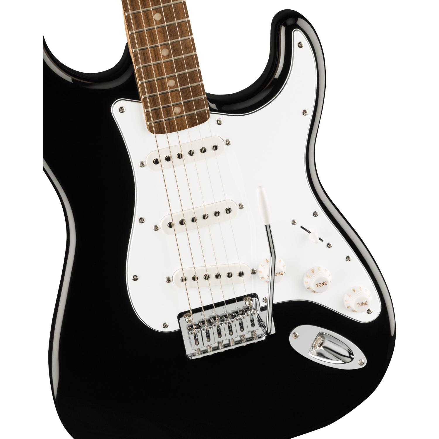 FENDER Squier Affinity Stratocaster -  Mustang Micro Pack (Chitarra + Ampli per cuffie + Cuffie + Borsa + Abbonamento per 3 mesi a Fender Play)