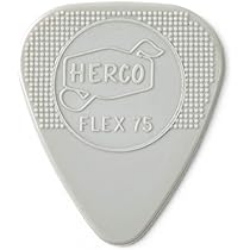 DUNLOP HE211P Plettro Herco Flat Silver, Heavy