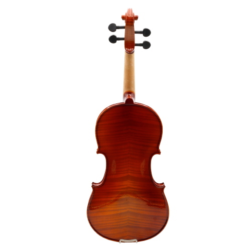 ffalstaff Violino 4/4 Massello Fiammato "Maestro" Finitura Lucida, Arco Superior, colofonia Rosin (Custodia Sagomata Blu)