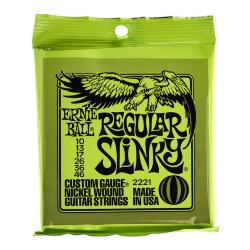 ERNIE BALL 2221 Regular Slinky Corde per Chitarra Elettrica .010/.046