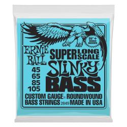 ERNIE BALL 2849 Super Long Scale Slinky Muta per Basso 4 Corde .45/.105