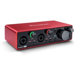FOCUSRITE Scarlett 2i2 3rd Gen. Interfaccia Audio per PC/Mac