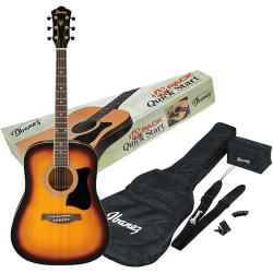 IBANEZ V50NJP Kit Chitarra Acustica Jam Pack (Vintage Sunburst)
